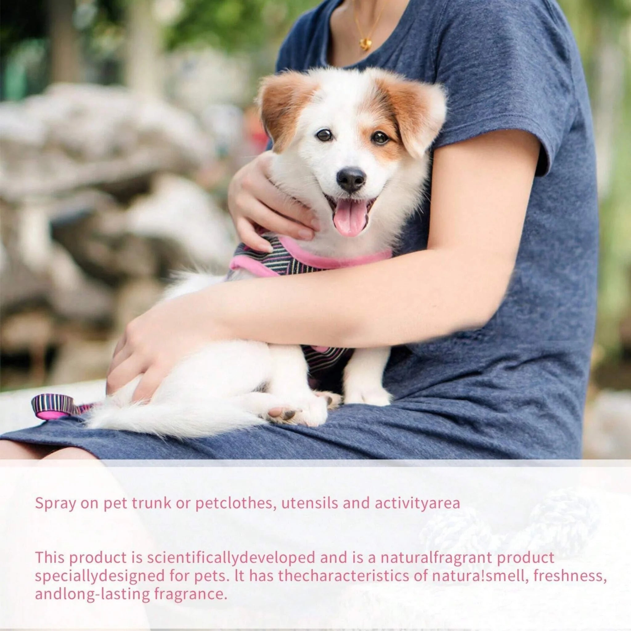 Gentle Pet Cologne & Deodorizing Spray with Lavender Scent - 100ml