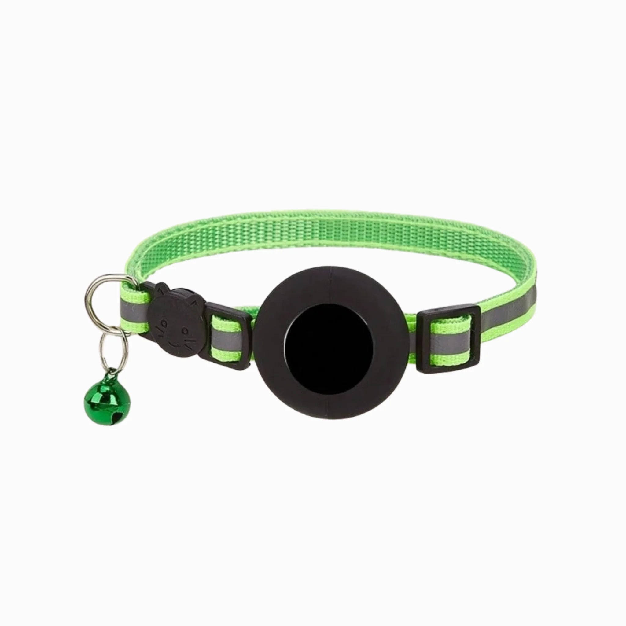 Safety Reflective Breakaway Cat Collar - Emerald Green