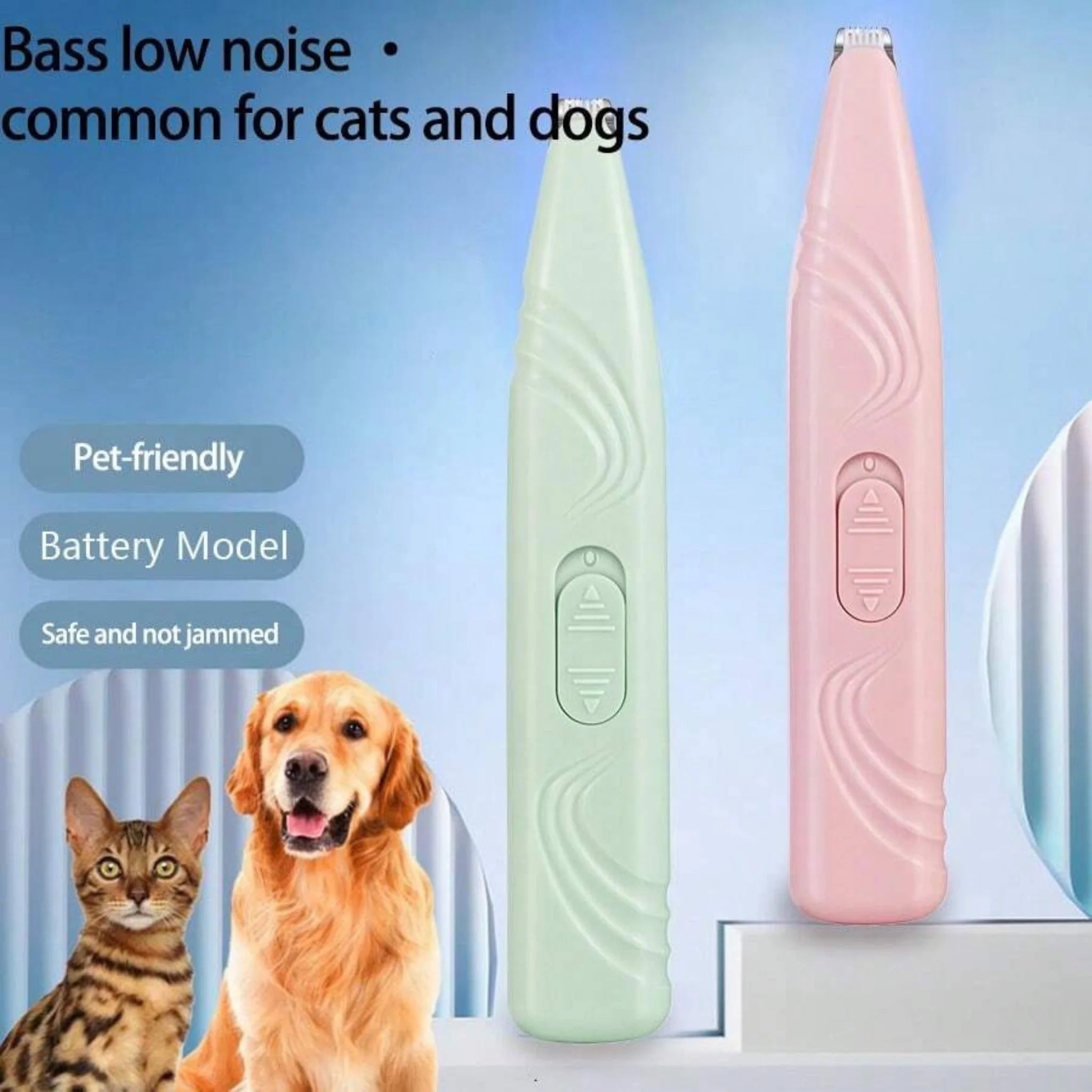 Turquoise electric razor for foot hair trimmer, Pet product