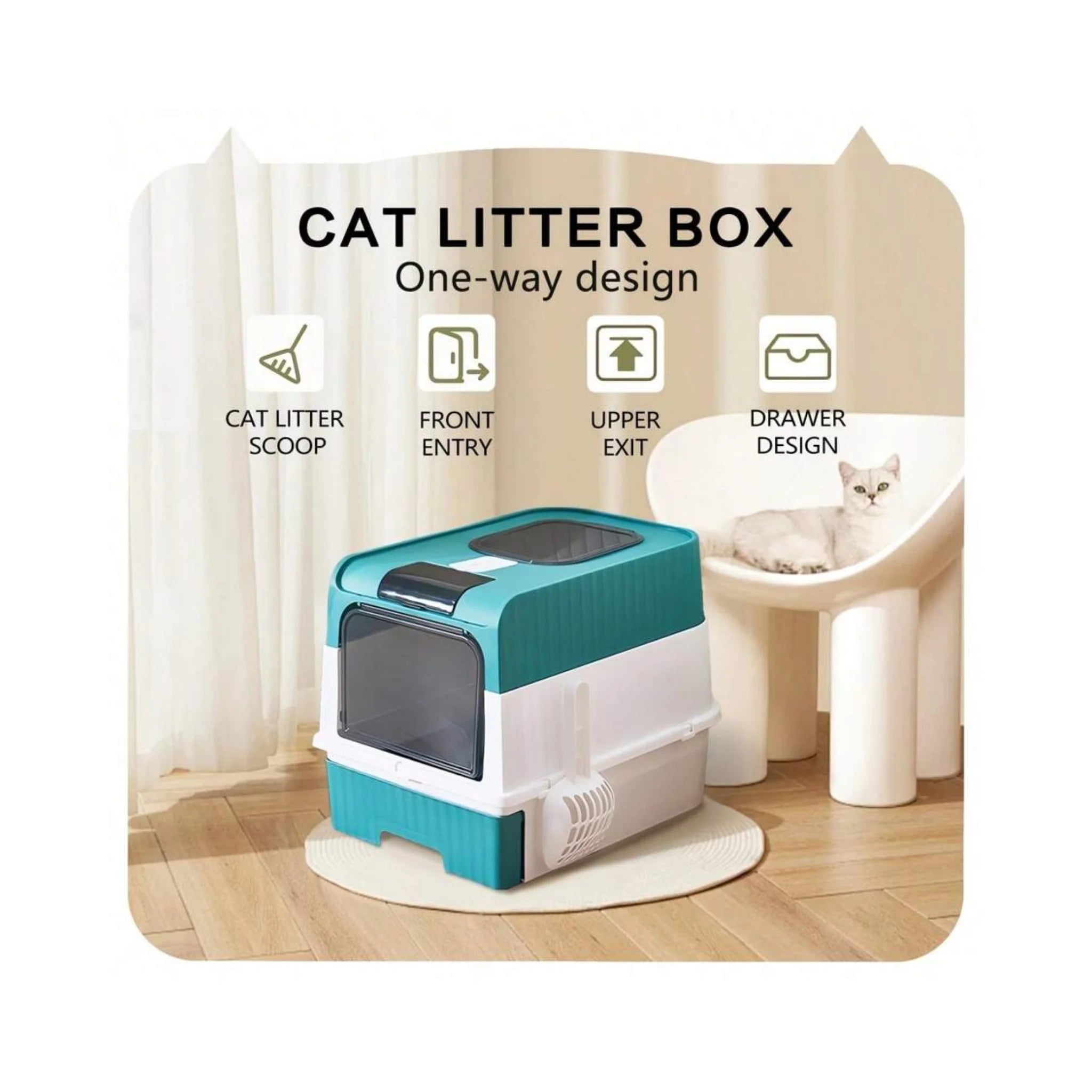 Pet carrier with transparent front panel on a white background - Petsovo