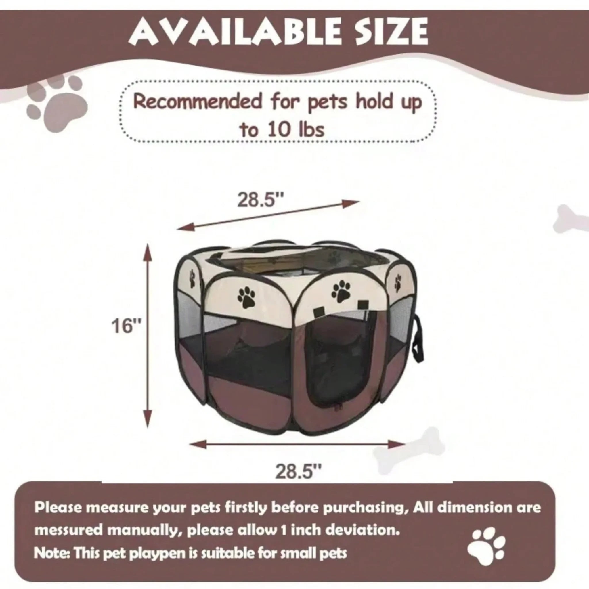 Cozy Foldable Pet Tent in Storm Grey and Cloud White