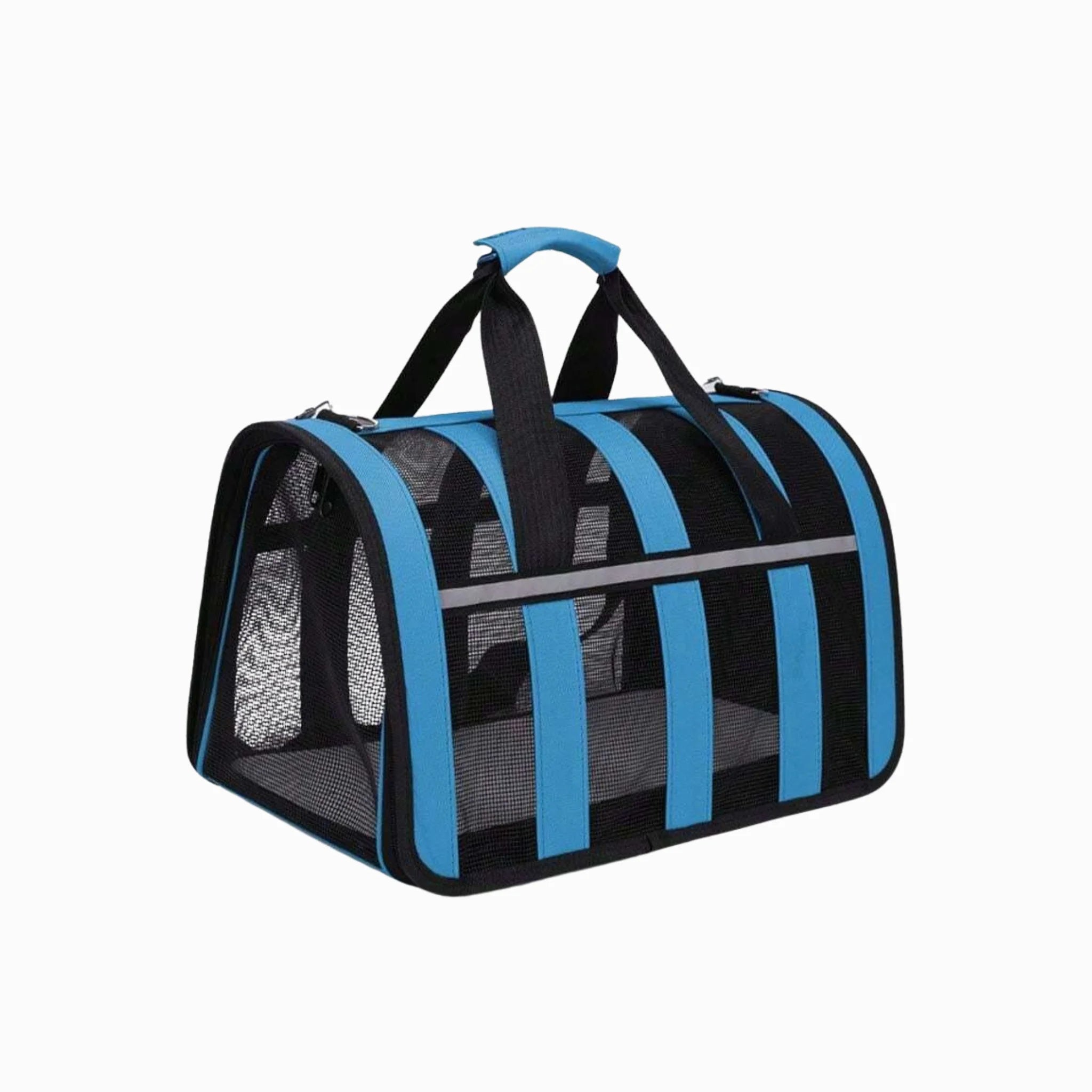Pet carrier with blue accents Bag, Pet product