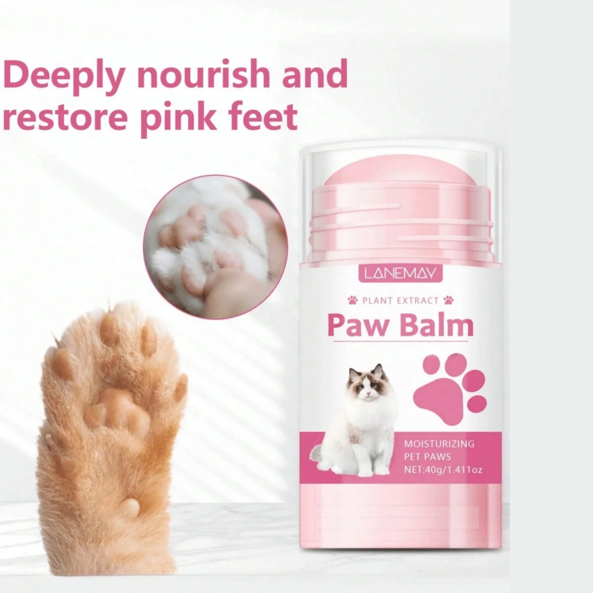 Paw Care Balm - Healing & Soothing for Dogs & Cats