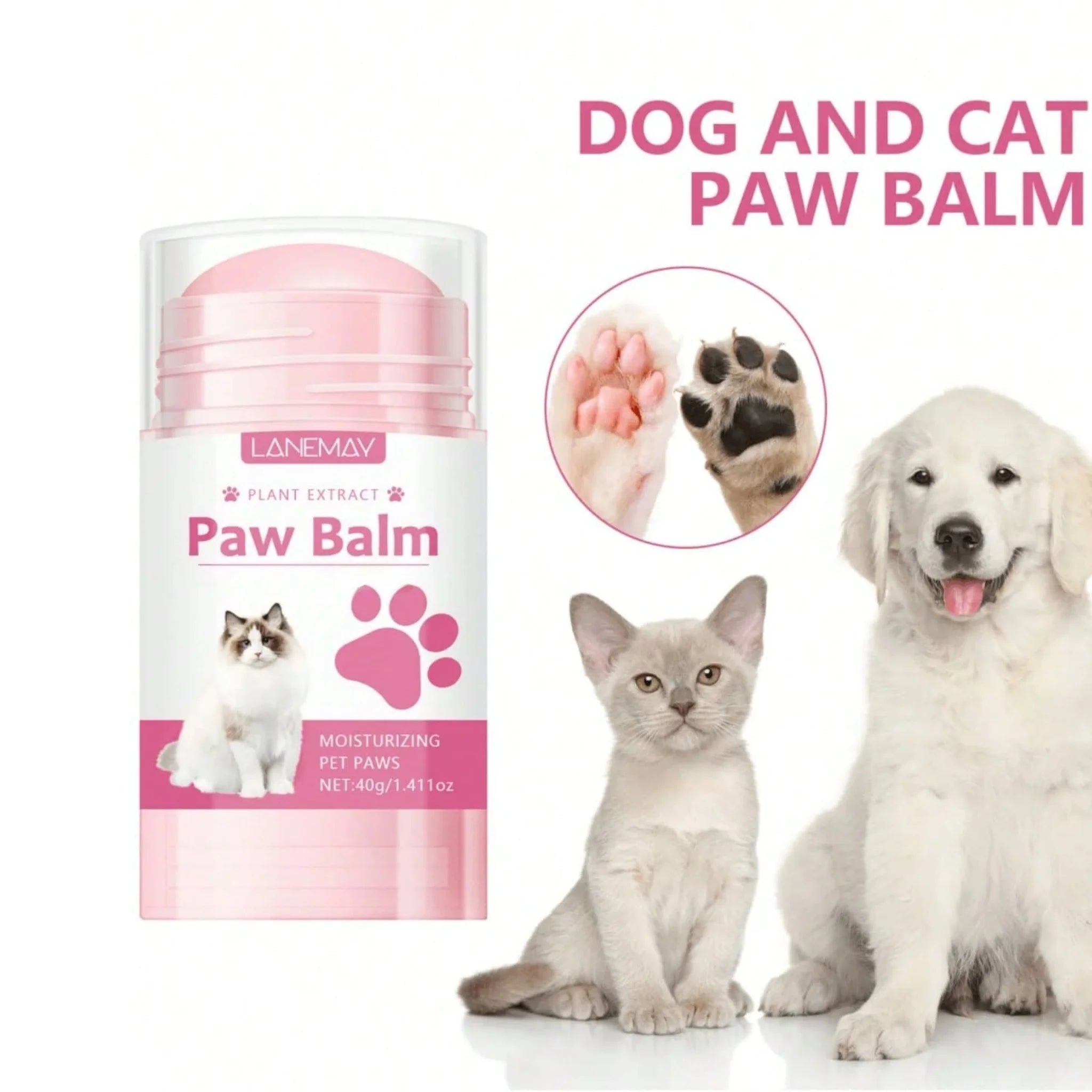Paw Care Balm - Healing & Soothing for Dogs & Cats