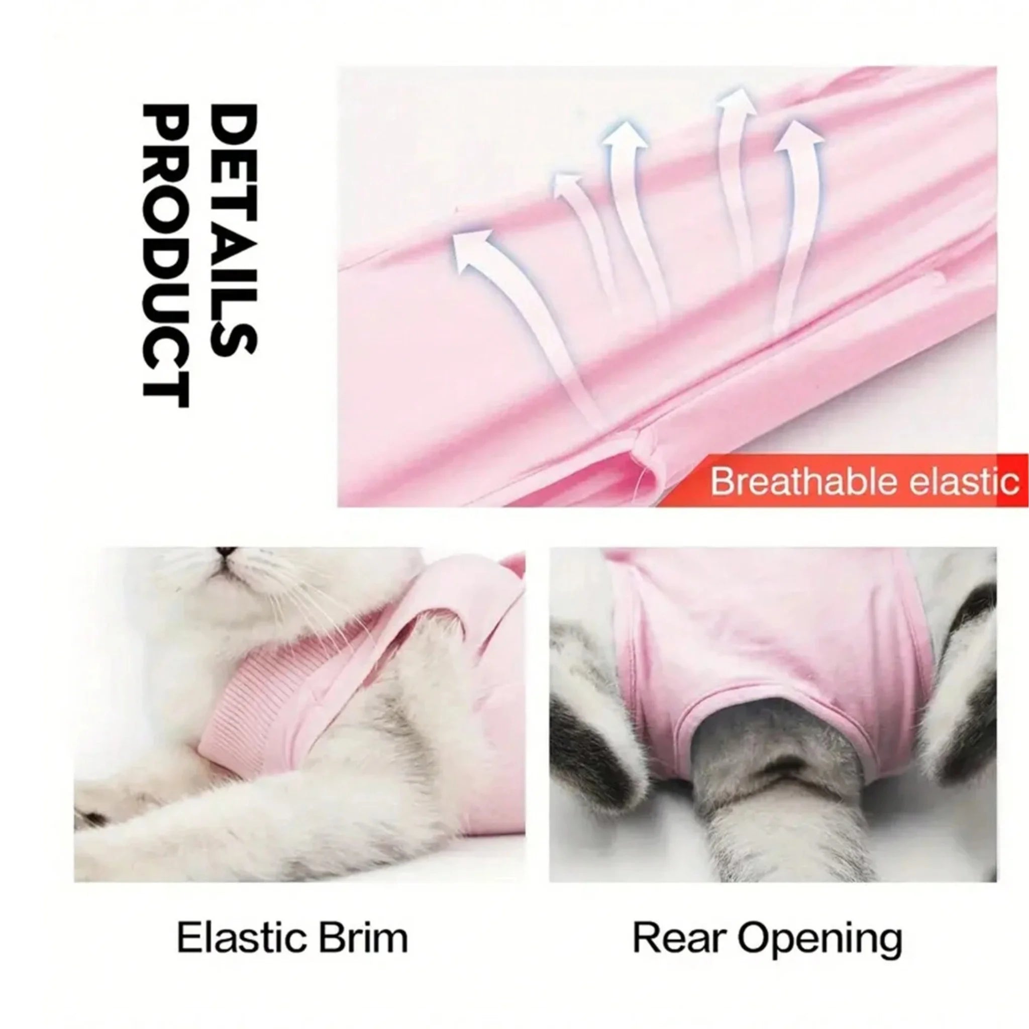 Soft Pet Post-Surgery Recovery Suit - Small - Sky Blue